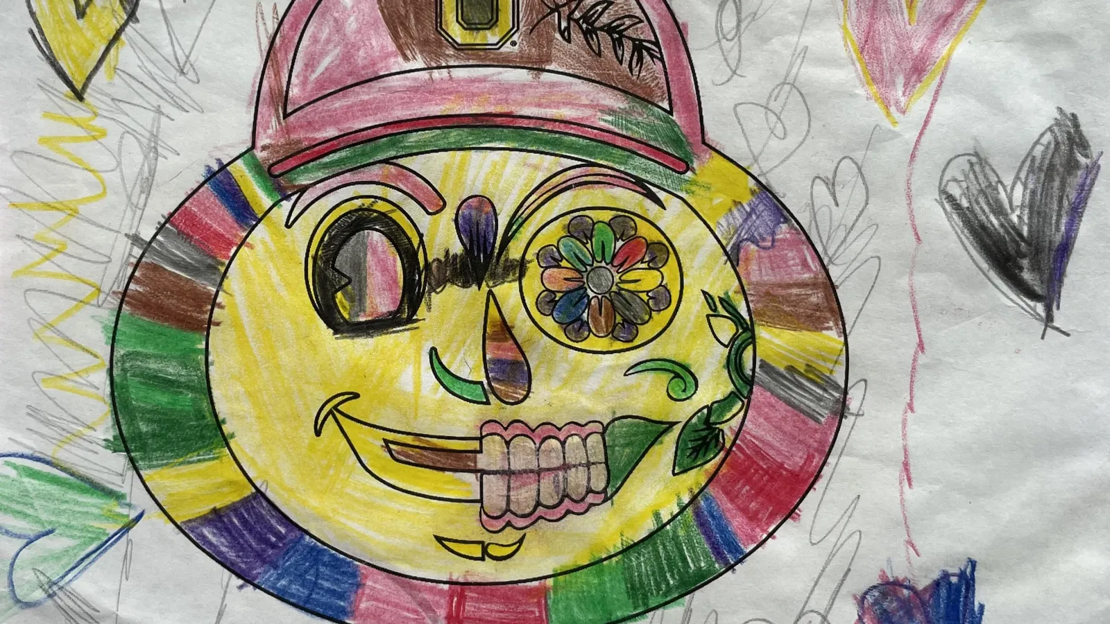 Brutus/ Calavera Coloring Sheet Entry