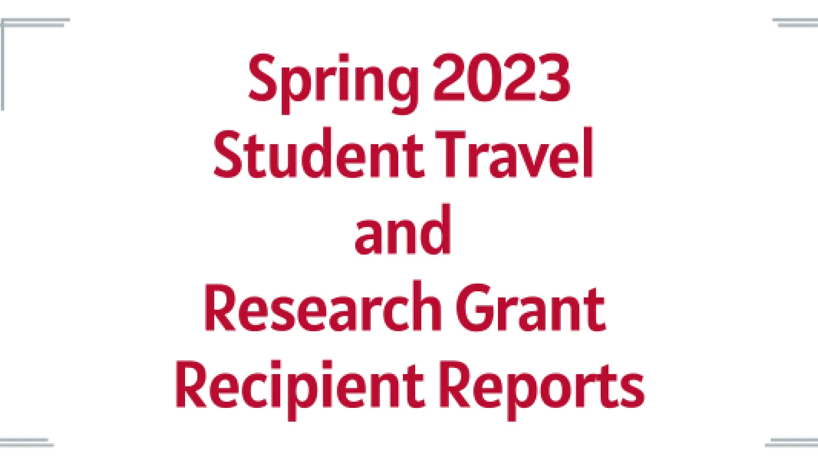SP23 CES grants