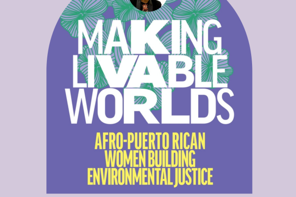 Book talk with Dr. Hilda Lloréns flyer