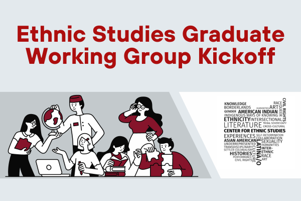 A flyer for the CES Graduate Working Group Kickoff